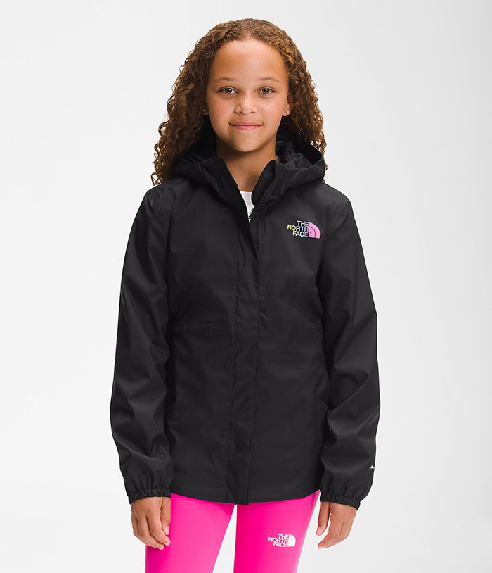 The North Face Μπουφαν Μαυρα Παιδικα Antora Βροχής - Greece 6592OWEJD